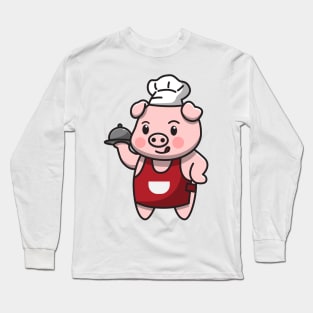 pork chef Long Sleeve T-Shirt